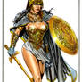Wonder Woman in armor