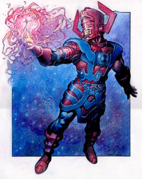 Galactus creates the Silver Surfer