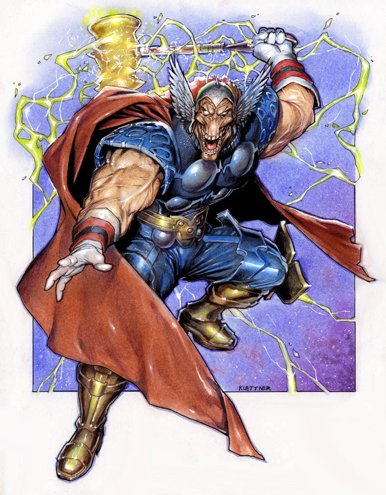 Beta Ray Bill by Reveriedrawingly on DeviantArt