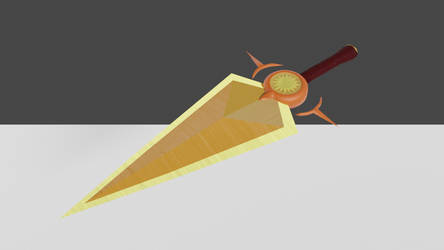 Golden Sun - Sol Blade - Blender