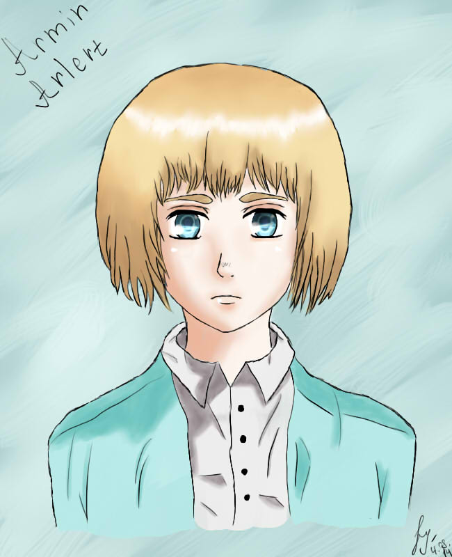 Armin Arlert. Attack on titan