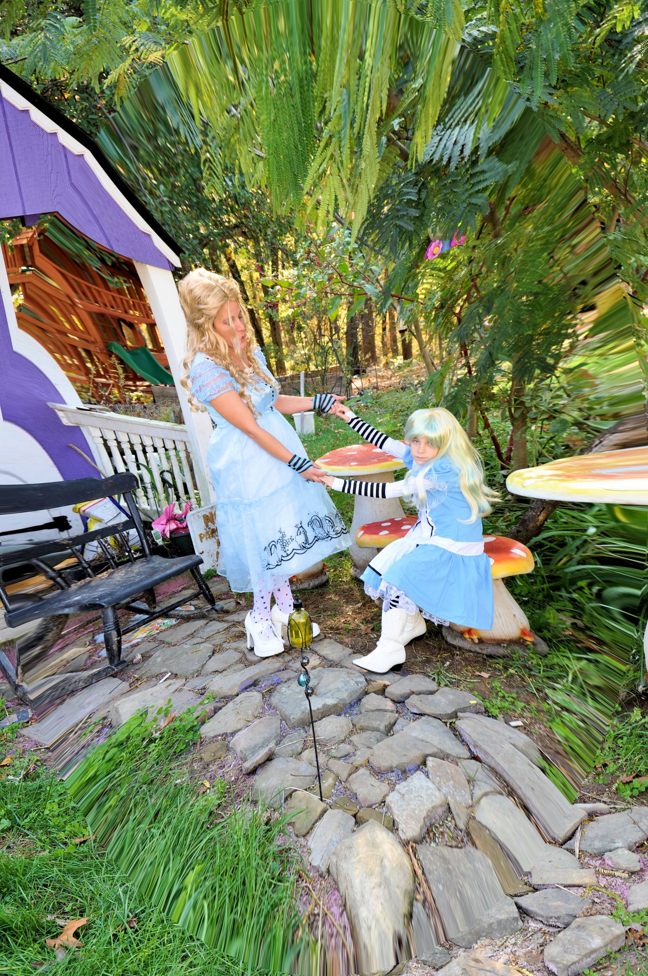 Alice and young Alice Transformation by SeeThruMineEyes on DeviantArt