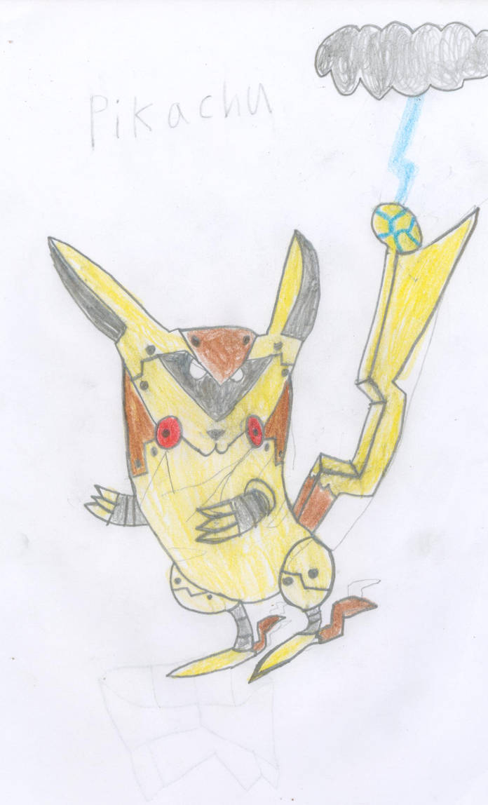 pikachu-robot by yoshizuyuner on DeviantArt