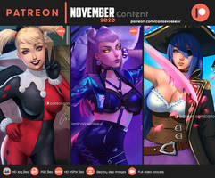 November Content 2020 Summary(Available on Gumroad