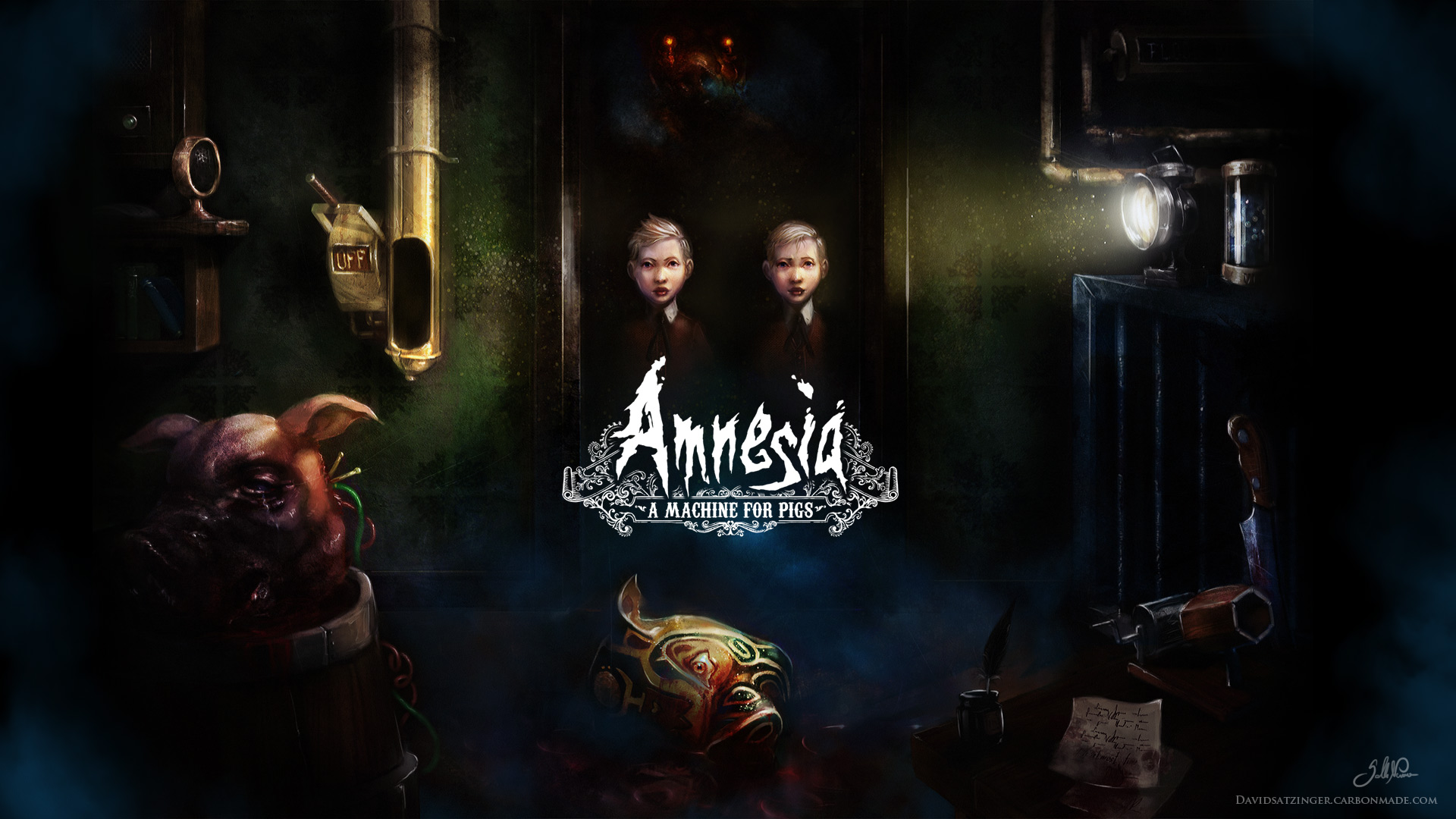 Amnesia: A Machine for Pigs - Promo art 1