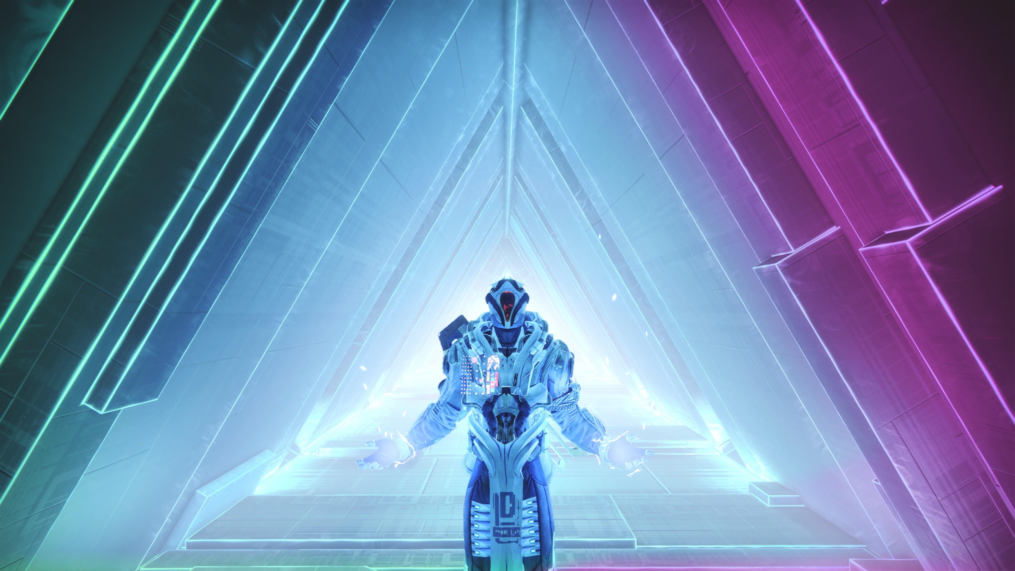Destiny 2 Neon Warlock Wallpaper by AllanZax on DeviantArt
