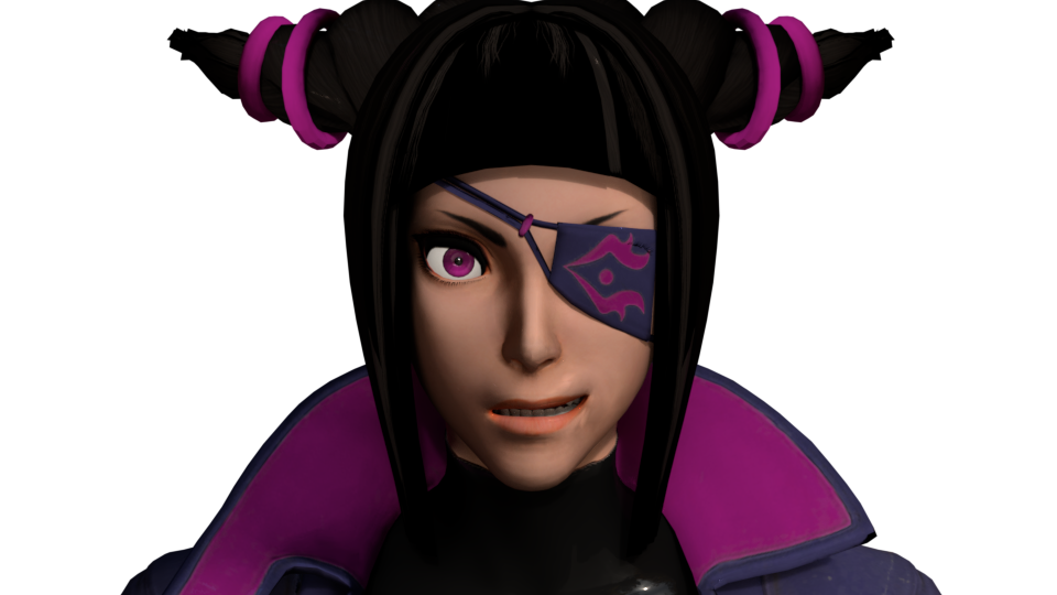Juri Han Face Render by NanaMarfo on DeviantArt