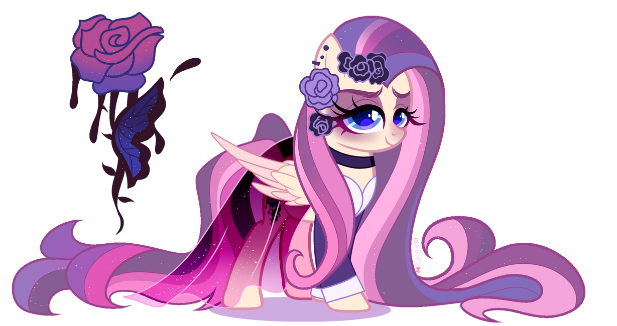 Next Gen Oc Adopt | Fluttershy X Inky Rose by STRBYS on DeviantArt