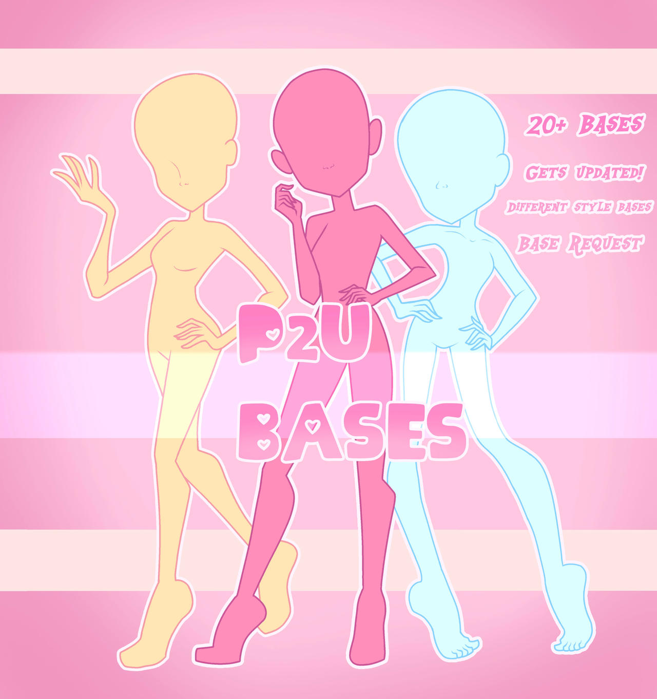 Human Block Body Base Human | Custom Bases Pack by STRBYS on DeviantArt