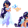 MLP x Disney Princess| Rarity x Jasmine