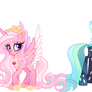 Princess Cadence Vs Queen Chrysalis | Redesign Kinsonas (OPEN 02/02)