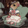 Tea party mouse