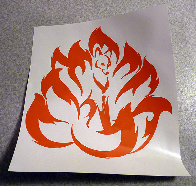 Kitsune Decal