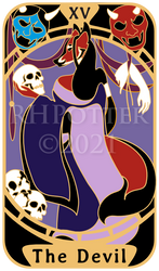 Pin Design: Tarot Nogitsune