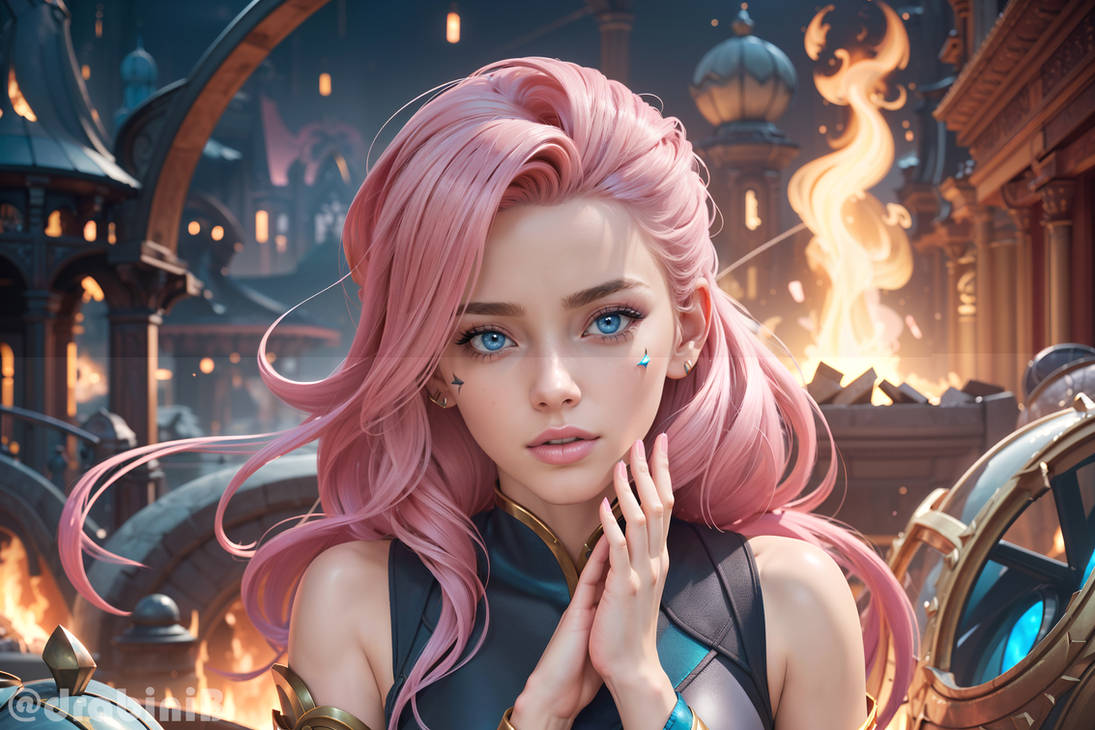 Seraphine League of Legends - 2 by DrabiniB on DeviantArt