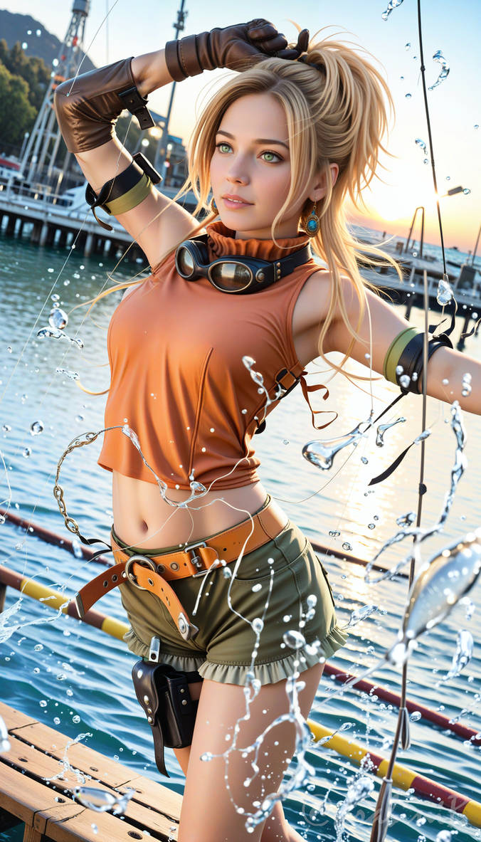 Msc Rikku Rikku - FFX - 03 by DrabiniB on DeviantArt