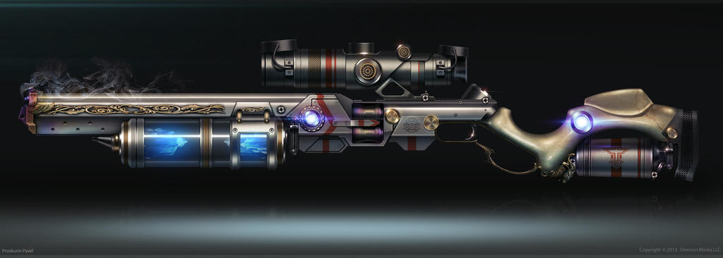 Fantasy Rifles Deviantart rifle by PavellKiD on DeviantArt