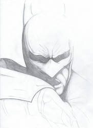 Batman Unfinished Sketch