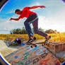 HDR Skateboarding Jeff Macar