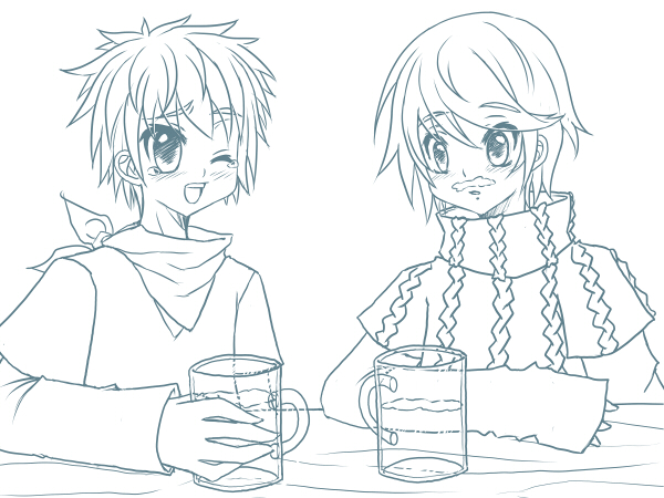 Josh and Marko - HP OCs