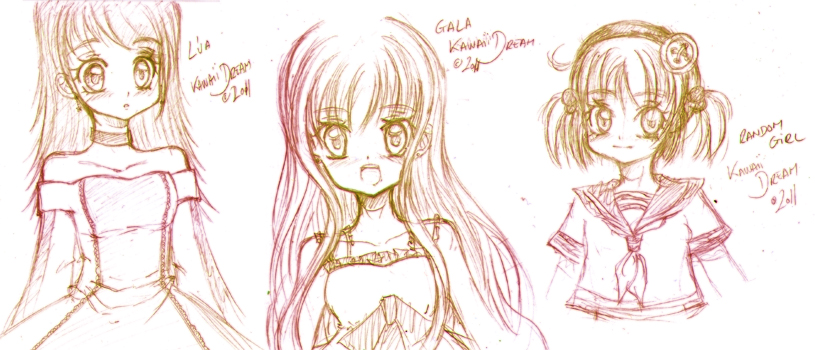 Some sketches I