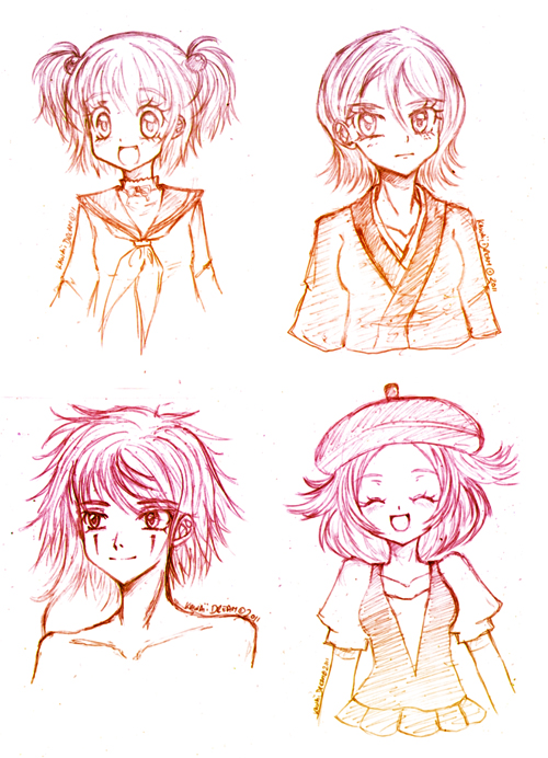 Twitter Free Sketches Batch 01