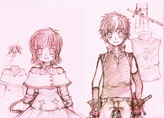 New Characters Sketches
