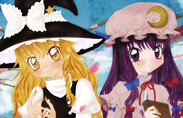 Marisa and Patchouli Preview