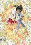 GnK - Flowers and Cherries by Kawaii-Dream