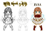 Wish Upon a Star - chibi Bell process by Kawaii-Dream