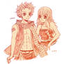 FairyTail - Natsu+Lucy - Sketch