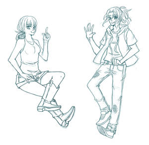 Sketch Commish Batch 01 by Kawaii-Dream Sketch Commish Batch 01 by Kawaii-Dream