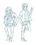 Sketch Commish Batch 02 by Kawaii-Dream