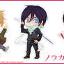 Noragami Chibis