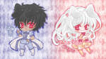 Knite and Serina chibis by Kawaii-Dream
