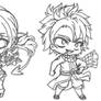 Fairy Tail Chibi Sketches