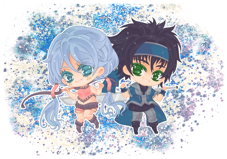 Shioko and Max Chibis
