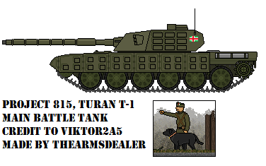 Project 815, Turan T-1 MBT