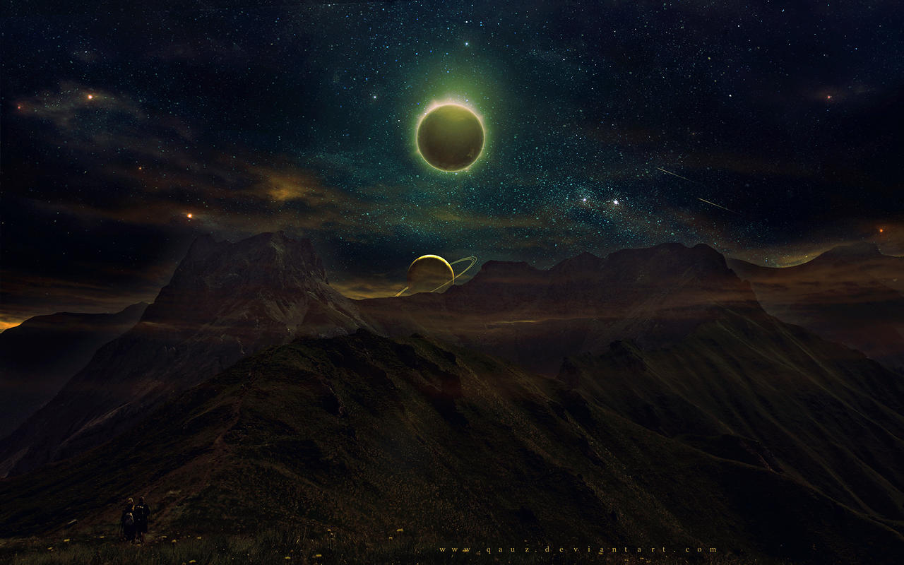 Beautiful Eclipse II by QAuZ