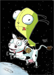 Gir and Space Cow