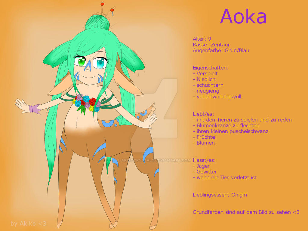 Aoka Deviantart Aoka by AkikoCrystals on DeviantArt