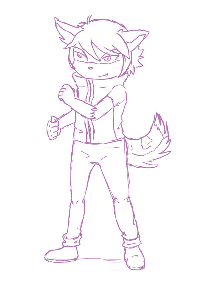Red commission scetch by TheFabHawk on DeviantArt