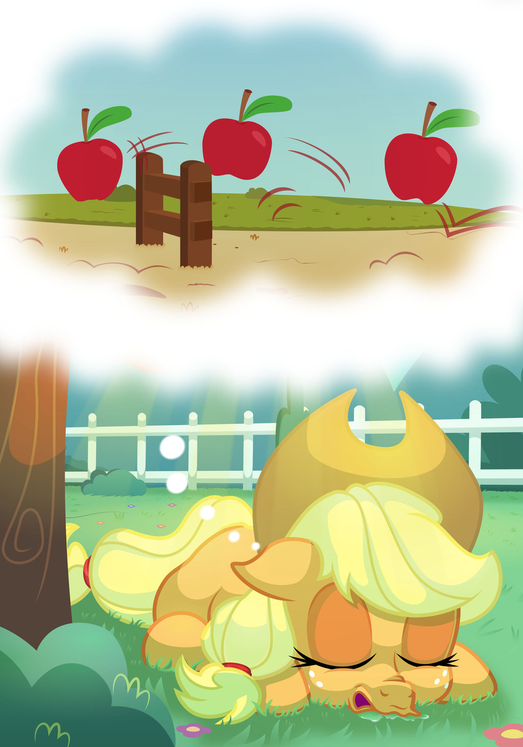 She can count to apples