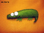 Crocodile Pin by Doxy-Chan