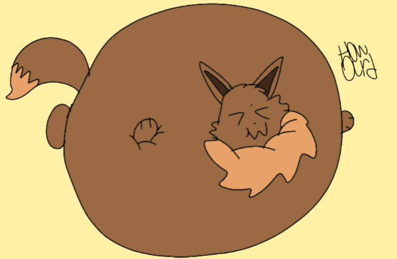 Eevee Inflation Eevee inflation by howard1224 on DeviantArt