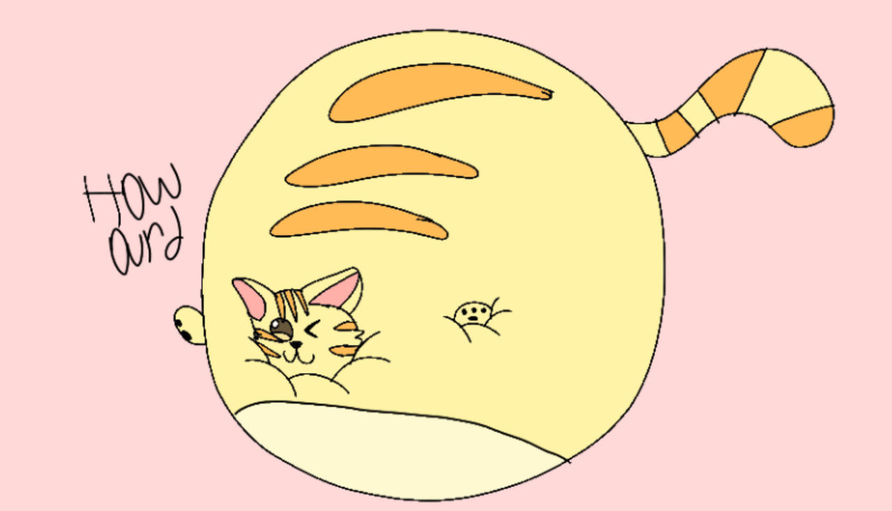 Yellow cat inflation by howard1224 on DeviantArt