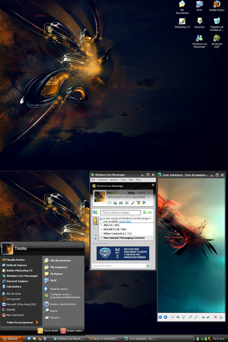 Desktop screenshot