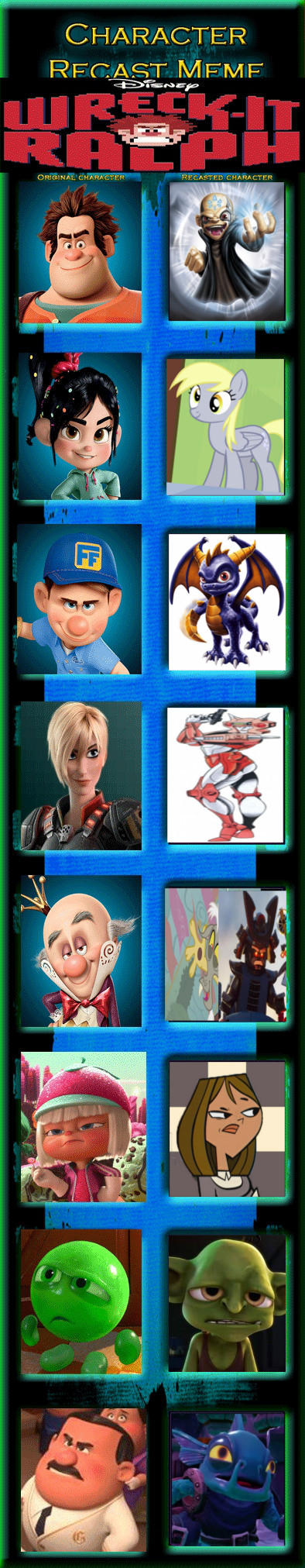 Recaed Ralph My Wreck-It Ralph Recast by MrDimensionIncognito on DeviantArt