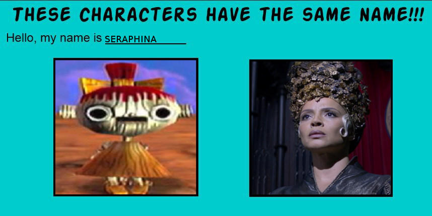 Same name meme-Seraphina by MrDimensionIncognito on DeviantArt