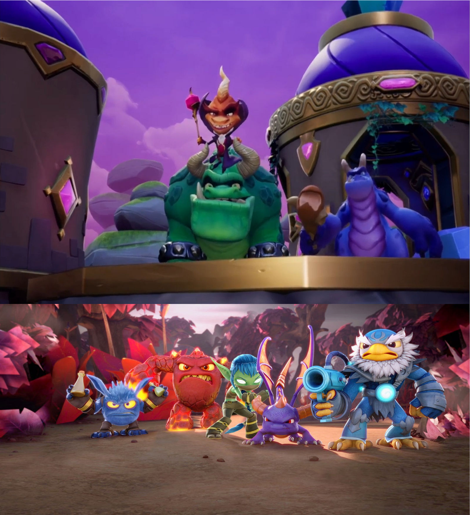 Team Spyro vs Ripto, Gulp and Crush by MrDimensionIncognito on DeviantArt